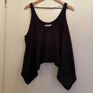 We the free solid scoop neck swing top